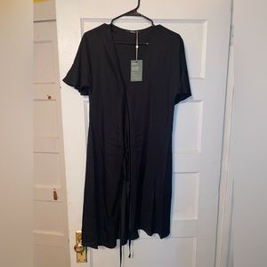 Quince Silk Wrap Dress